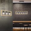 Κρεμαστό Φωτιστικό Trio Lighting 3χE27   Μαύρο Ματ Μεταλλικό    – 313800332