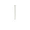 IDEAL LUX Κρεμαστό Φωτιστικό LOOK 1xGU10 Νίκελ Χρώματος – 313894