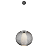 Κρεμαστό Φωτιστικό Trio Lighting E27   Μαύρο Ματ Μεταλλικό    – 313900132