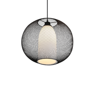 Κρεμαστό Φωτιστικό Trio Lighting E27   Μαύρο Ματ Μεταλλικό    – 313900132