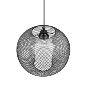 Κρεμαστό Φωτιστικό Trio Lighting E27   Μαύρο Ματ Μεταλλικό    – 313900132
