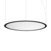 IDEAL LUX Κρεμαστό Φωτιστικό ORBIT SP LED 61W 3000K Μαύρου Χρώματος – 314037