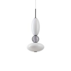 IDEAL LUX Κρεμαστό Φωτιστικό LUMIERE-1 LED 27W 3000K Λευκού Χρώματος – 314143