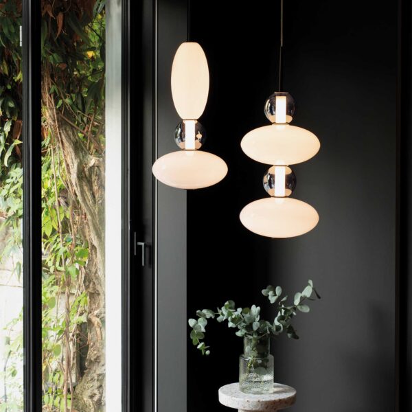 IDEAL LUX Κρεμαστό Φωτιστικό LUMIERE-2 LED 34W 3000K Λευκού Χρώματος – 314167