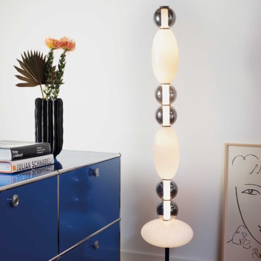 IDEAL LUX Φωτιστικό Δαπέδου LUMIERE LED 58W 3000K Λευκού Χρώματος – 314198