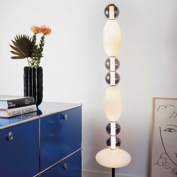IDEAL LUX Φωτιστικό Δαπέδου LUMIERE LED 58W 3000K Λευκού Χρώματος – 314198