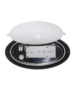 D-212 BLACK ΕΝΣΩΜΑΤΩΜΕΝΟ LED 12W ΟΒΑΛ Heronia – 32-0204
