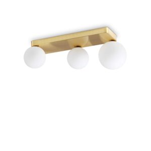 IDEAL LUX Επιτοίχιο Φωτιστικό PENTA 3xG9 Χρυσού Χρώματος – 314822