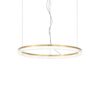 IDEAL LUX Κρεμαστό Φωτιστικό CROWN LED 30W 3000K Χρυσού Χρώματος – 314938