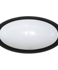 D-212 BLACK ΕΝΣΩΜΑΤΩΜΕΝΟ LED 12W ΟΒΑΛ Heronia – 32-0204