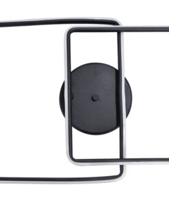 Led Φωτιστικό Οροφής cct Μαύρο LEO/2 Heronia – 01-0372