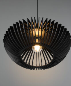 Κρεμαστό Φωτιστικό Trio Lighting COLINO 1x E27 Μαύρο Ματ Μεταλλικό – 315900132