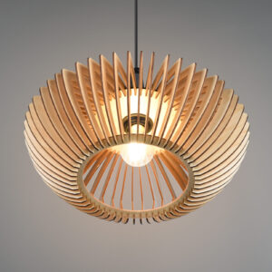Κρεμαστό Φωτιστικό Trio Lighting COLINO  1x E27 με Ξύλινο – 315900142