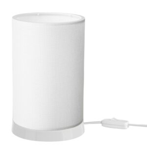 ΠΟΡΤΑΤΙΦ ΚΥΛΙΝΔΡΙΚΟ ΑΜΠΑΖΟΥΡ TL-07/H-01 WHITE/CREAM-WHITE  Ε/27 Heronia – 14-0319