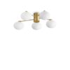 IDEAL LUX Φωτιστικό Οροφής HERMES 5xG9 Λευκού Χρώματος – 322698