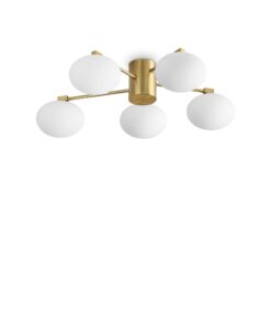 IDEAL LUX Φωτιστικό Οροφής HERMES 5xG9 Λευκού Χρώματος – 322698
