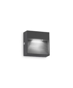 IDEAL LUX Φωτιστικό για Σκαλοπάτια DEDRA LED 1.5W 3000K IP65 Ανθρακί Χρώματος – 316871
