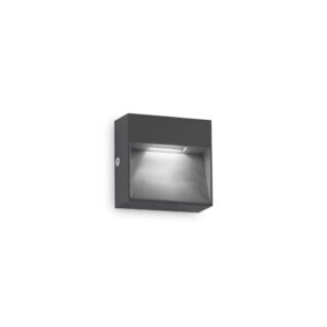 IDEAL LUX Φωτιστικό για Σκαλοπάτια DEDRA LED 1.5W 3000K IP65 Ανθρακί Χρώματος – 316871