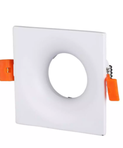 Χωνευτό φωτιστικό Spot GU10 Τετράγωνο Λευκό σώμα V-TAC – 3170