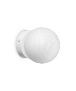 IDEAL LUX Επιτοίχιο Φωτιστικό CARTA 1xG9 Λευκού Χρώματος – 317090