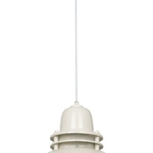 ΚΡΕΜΑΣΤΟ VINTAGE ΠΥΡΟΦΑΝΙ ΜΕΤΑΛΛΙΚΟ ZOE 1/L CREAM  Ε/27 Heronia – 34-0349