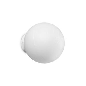 IDEAL LUX Επιτοίχιο Φωτιστικό CARTA 1xE27 Λευκού Χρώματος – 317106