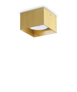 IDEAL LUX  Φωτιστικό Οροφής SPIKE 1XGX53 Χρυσού Χρώματος – 317502