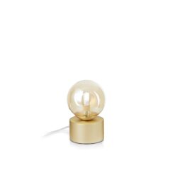 IDEAL LUX Επιτραπέζιο Φωτιστικό PERLAGE 1xG9 Χρυσού Χρώματος – 317823