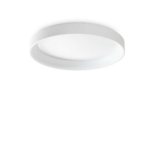 IDEAL LUX Φωτιστικό Οροφής LED 62W 3000K 7800lm Ziggy PL d80 Λευκό – 317908