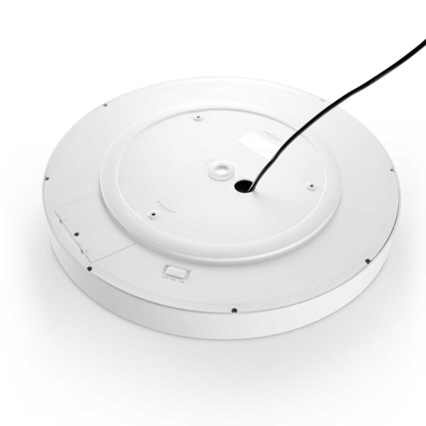 IDEAL LUX Φωτιστικό Οροφής RAY PL LED 13W 3000K IP44 Μαύρου Χρώματος- 327563