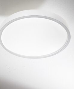 IDEAL LUX Φωτιστικό Οροφής RAY PL LED 26W 3000K-4000K IP44 Mαύρου Χρώματος – 327600