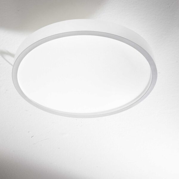 IDEAL LUX Φωτιστικό Οροφής RAY PL LED 13W 3000K IP44 Μαύρου Χρώματος- 327563