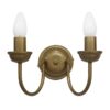 Φωτιστικό τοίχου S-11/AP GOLD MAT 2L Heronia – 01-0369