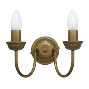 Φωτιστικό τοίχου S-11/AP GOLD MAT 2L Heronia – 01-0369