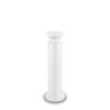 IDEAL LUX Φωτιστικό Κολωνάκι Κήπου TORRE 1xE27 IP44 Λευκού Χρώματος – 318721