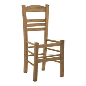 Coffee shop nice chair Ronson pakoworld walnut wood  42x40x89cm 319-000004