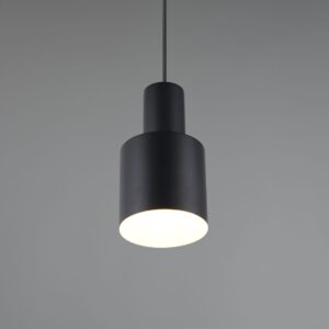 Κρεμαστό Φωτιστικό Σποτ Μαύρο Ματ AGUDO 1x E27 Trio Lighting – 319400132
