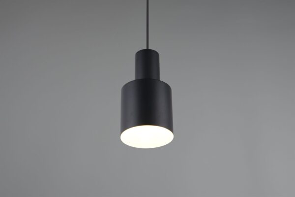 Κρεμαστό Φωτιστικό Σποτ Μαύρο Ματ AGUDO 1x E27 Trio Lighting – 319400132