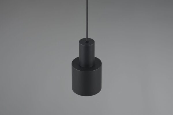 Κρεμαστό Φωτιστικό Σποτ Μαύρο Ματ AGUDO 1x E27 Trio Lighting – 319400132