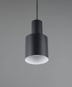 Κρεμαστό Φωτιστικό Σποτ Μαύρο Ματ AGUDO 1x E27 Trio Lighting – 319400132