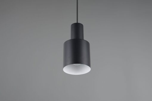Κρεμαστό Φωτιστικό Σποτ Μαύρο Ματ AGUDO 1x E27 Trio Lighting – 319400132