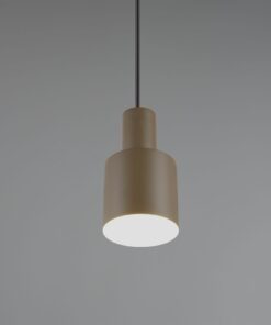 Κρεμαστό Φωτιστικό Σποτ Γκρι Taupe AGUDO 1x E27 Trio Lighting – 319400141