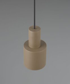 Κρεμαστό Φωτιστικό Σποτ Γκρι Taupe AGUDO 1x E27 Trio Lighting – 319400141