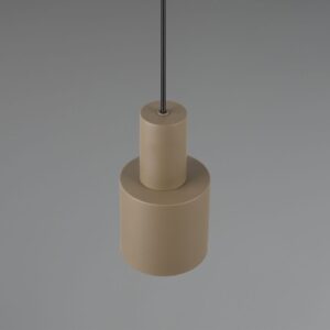 Κρεμαστό Φωτιστικό Σποτ Γκρι Taupe AGUDO 1x E27 Trio Lighting – 319400141