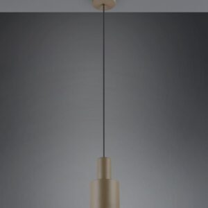 Κρεμαστό Φωτιστικό Σποτ Γκρι Taupe AGUDO 1x E27 Trio Lighting – 319400141