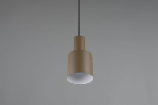 Κρεμαστό Φωτιστικό Σποτ Γκρι Taupe AGUDO 1x E27 Trio Lighting – 319400141