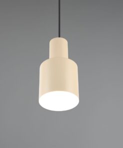 Κρεμαστό Φωτιστικό Σποτ Μπεζ AGUDO 1x E27 Trio Lighting – 319400144