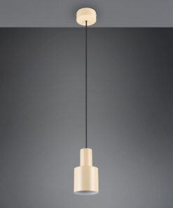 Κρεμαστό Φωτιστικό Σποτ Μπεζ AGUDO 1x E27 Trio Lighting – 319400144