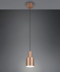 Κρεμαστό Φωτιστικό Σποτ Καφέ AGUDO 1x E27 Trio Lighting – 319400165