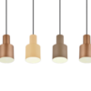 Κρεμαστό Φωτιστικό Trio Lighting 4xE27 Καφέ Χρώματος – 319400417